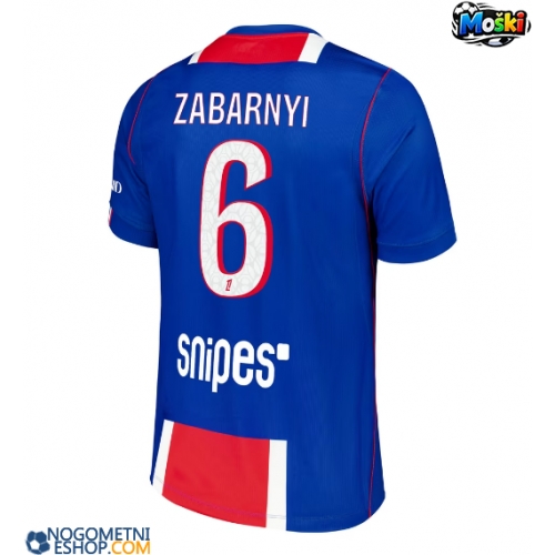 Moški Nogometni dresi Paris Saint-Germain Ilya Zabarnyi #6 Domači 2026-27 Kratek Rokav
